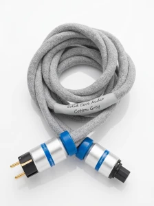 Solid Core Audio Cotton Grey - Kabel sieciowy 